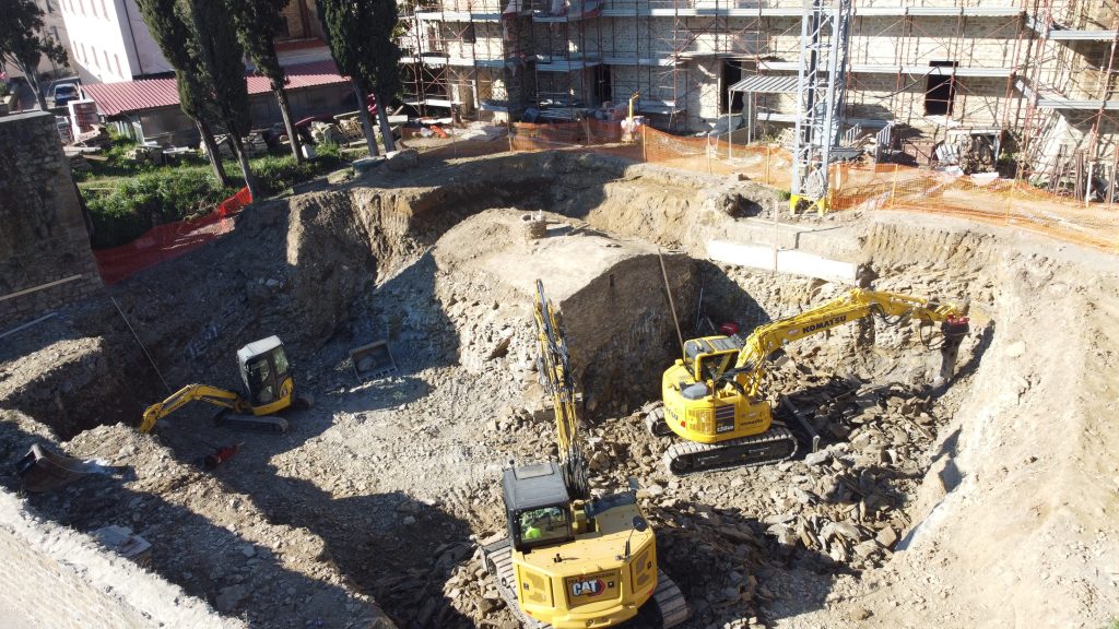 La sede della Edil P costruzioni di Città della Pieve