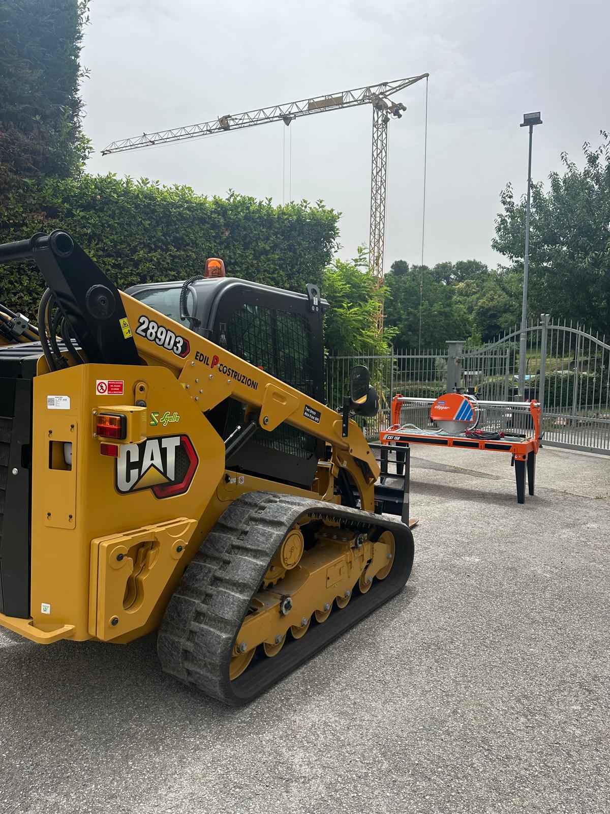 mini pala cingolata Cat 289 d3